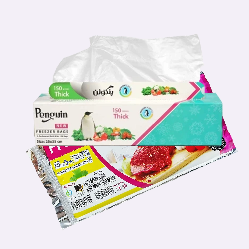 biodegradable freezer bags eco-friendly food storage compostable freezer packaging