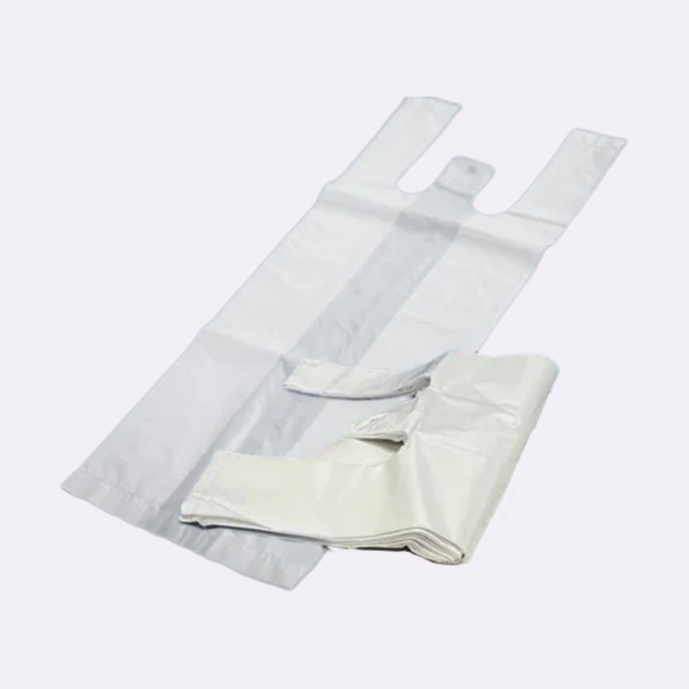 biodegradable T-shirt bags eco-friendly carry bags compostable shopping bags